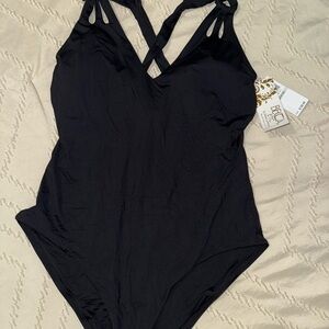 BECCA Black Women's One Piece Swimsuit